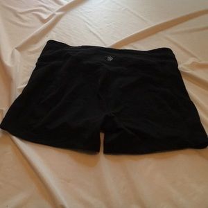 Black Athleta Short Shorts XL